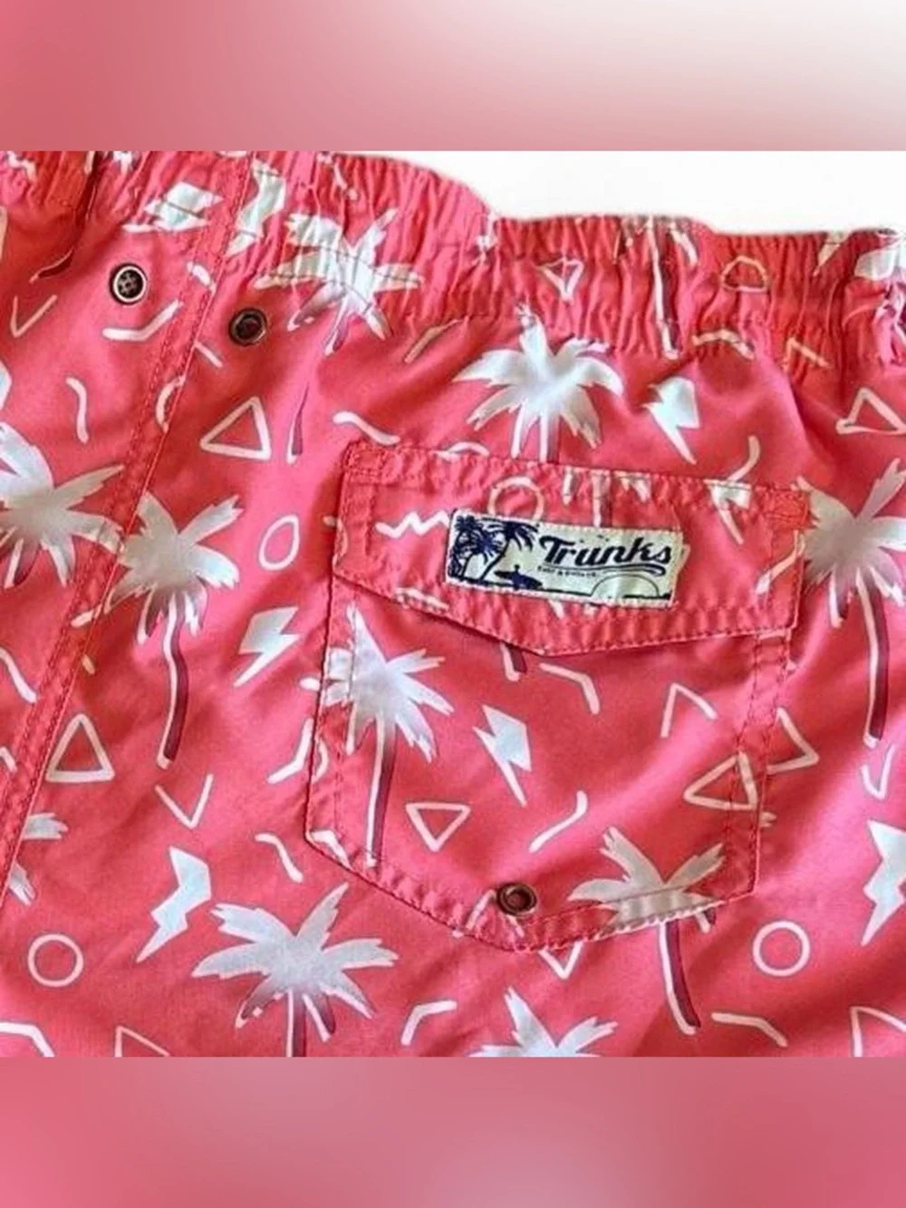 🎁5 FOR $50 SALE🎁 Men’s Trunks Surf & Swim Co Palm Tree & Geo-Shape Swim Shorts